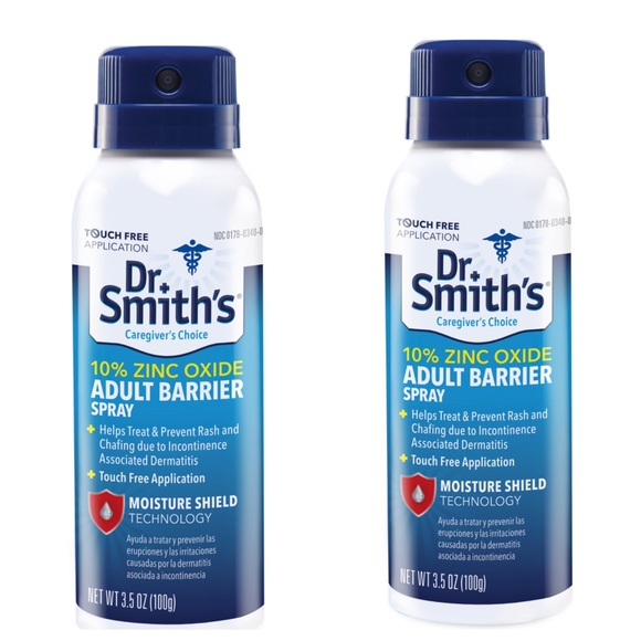 2 Dr.Smith’s Adult Barrier Spray Zinc Oxide 3.5 oz bottles - Picture 1 of 4
